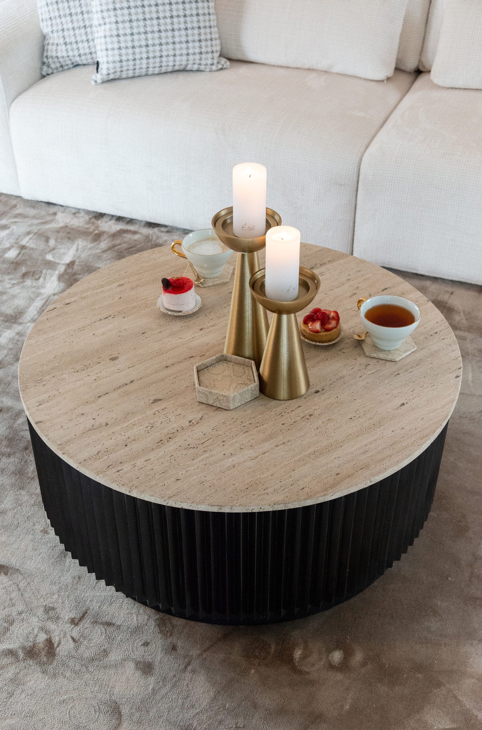 Coffee table Hampton 90Ø