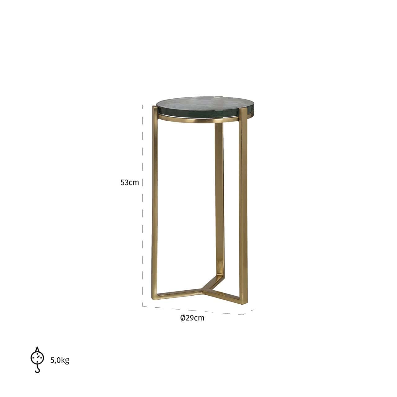 Side table Aubrey (Gold)