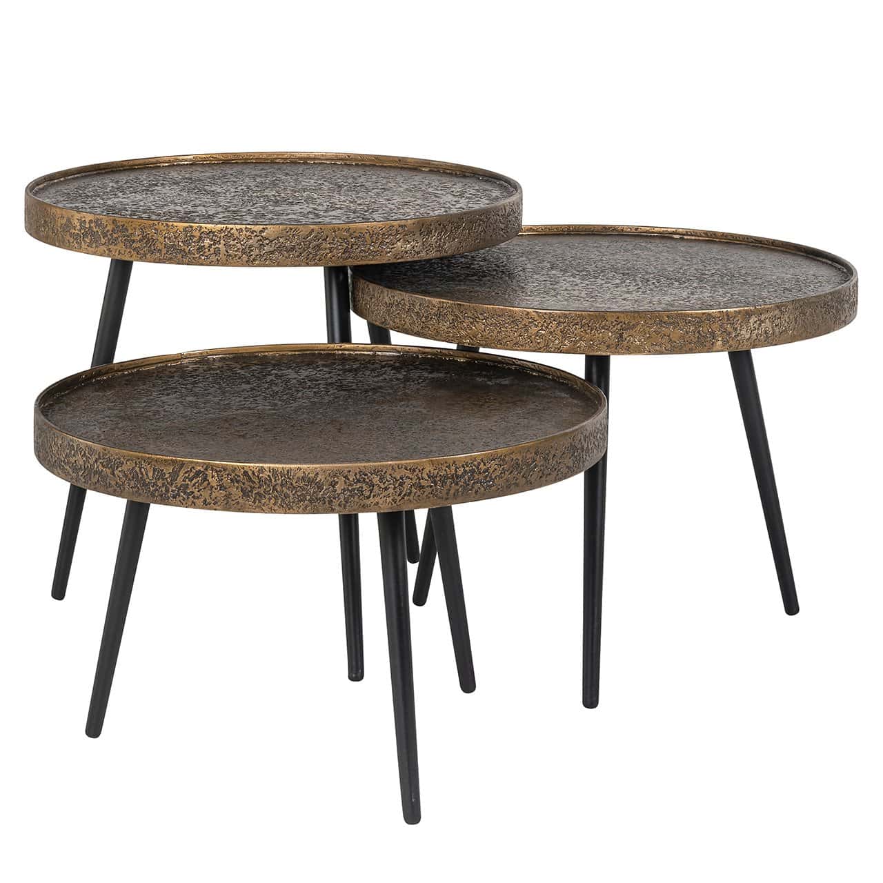 Coffee table Luton set of 3