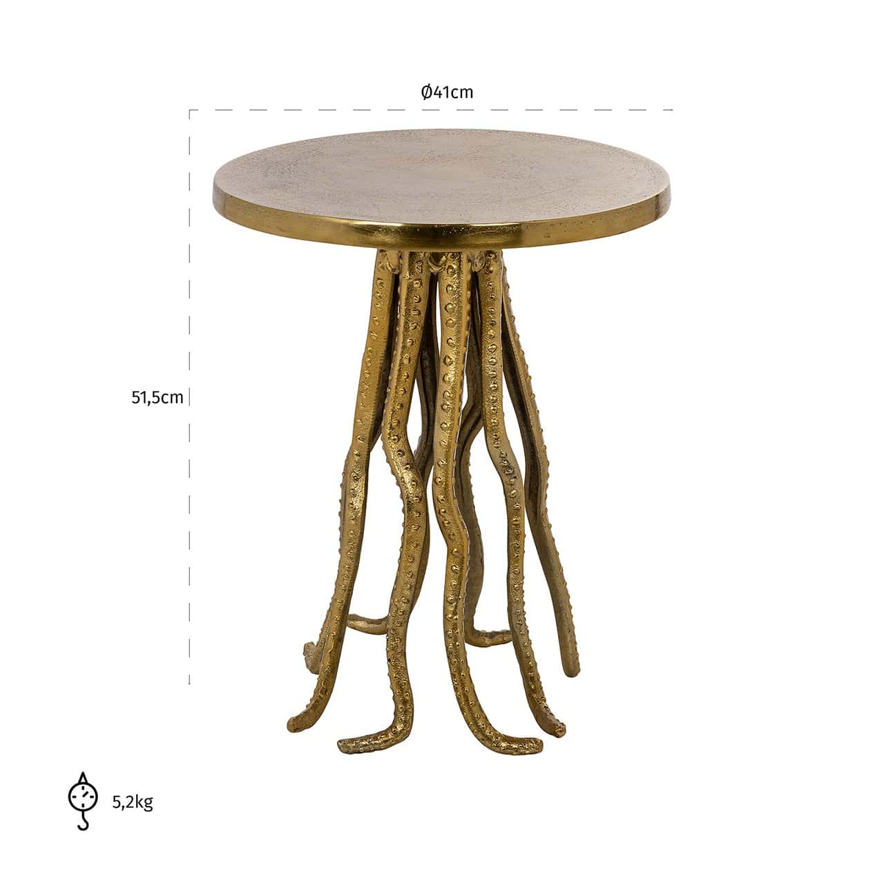 Side table Macey (Gold)