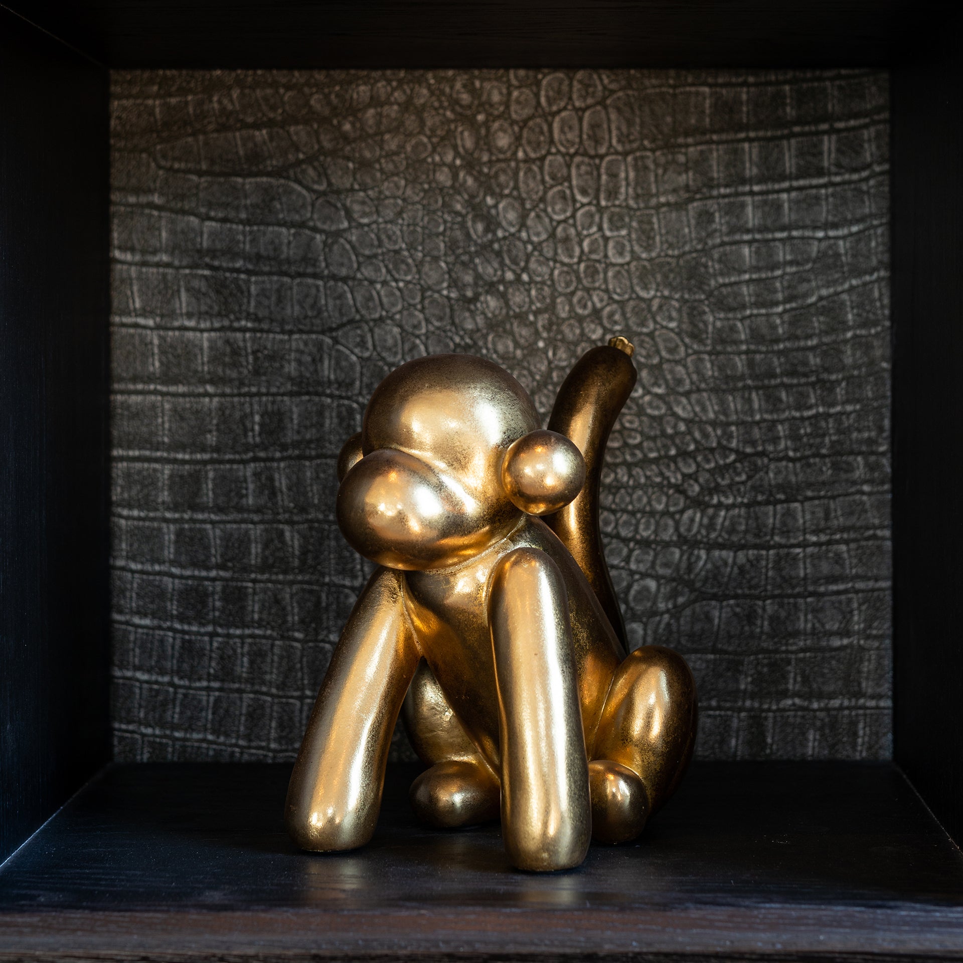 Art decoration Monkey (Gold)