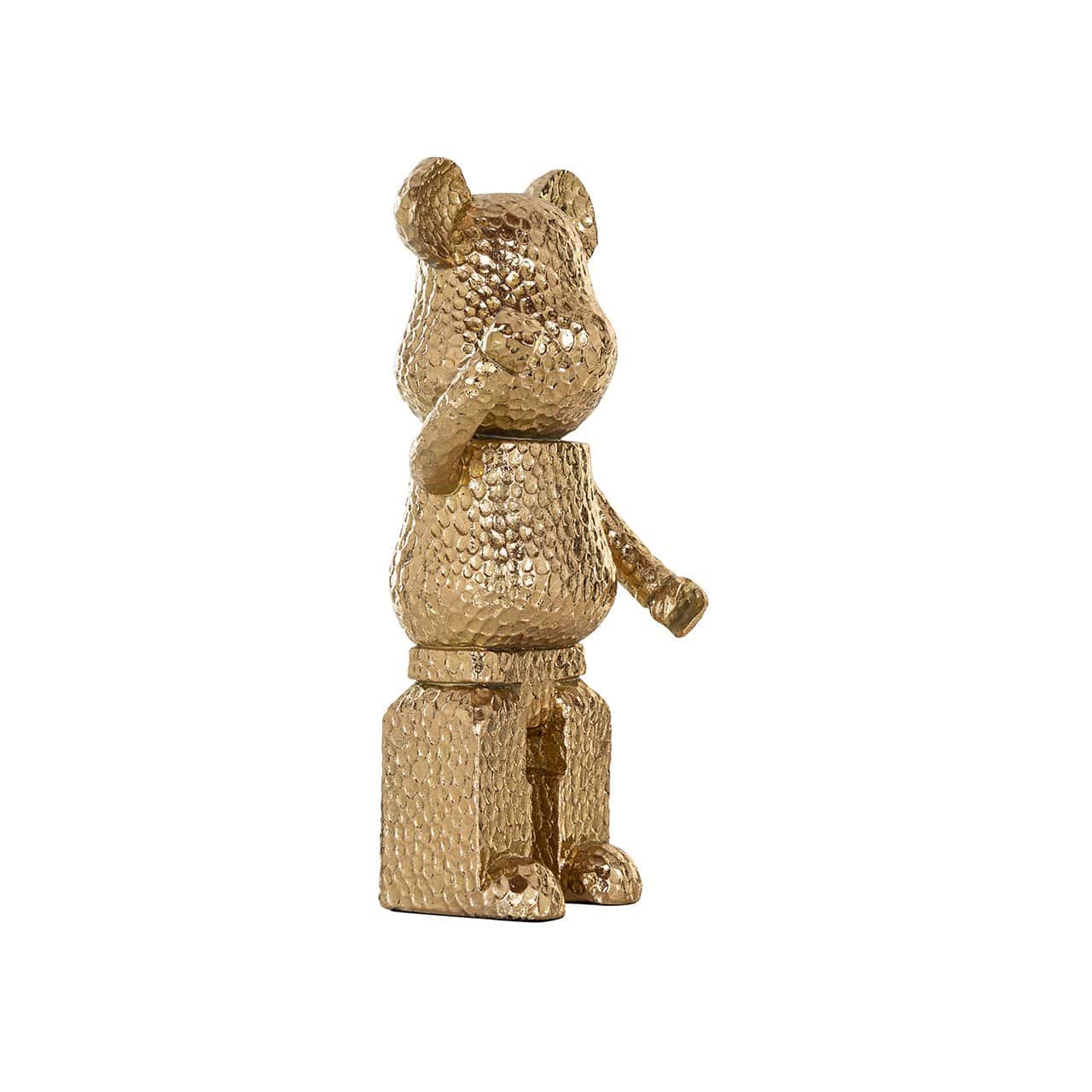 Deco object Bear gold (Gold)