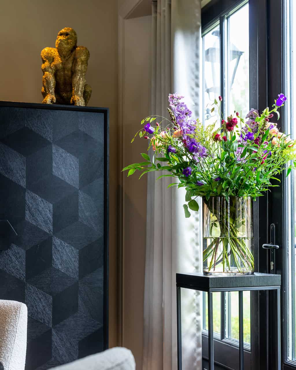 Cabinet Blax 2-doors (Black)