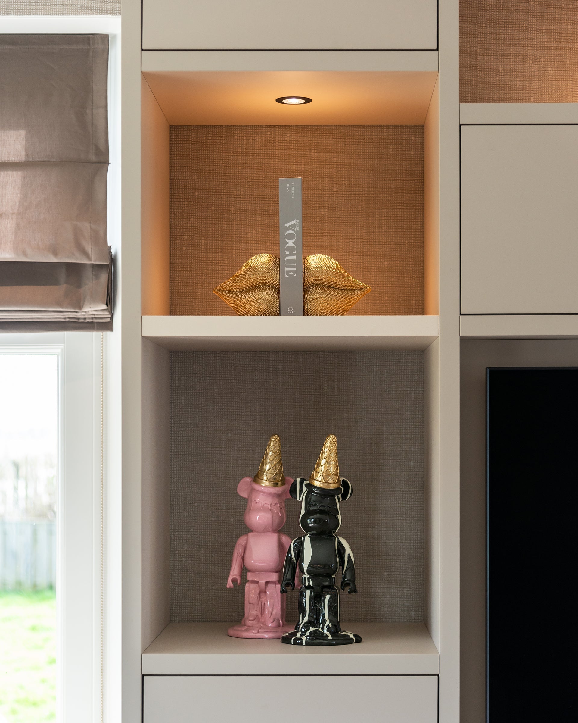 Deco object icebear black (Black)