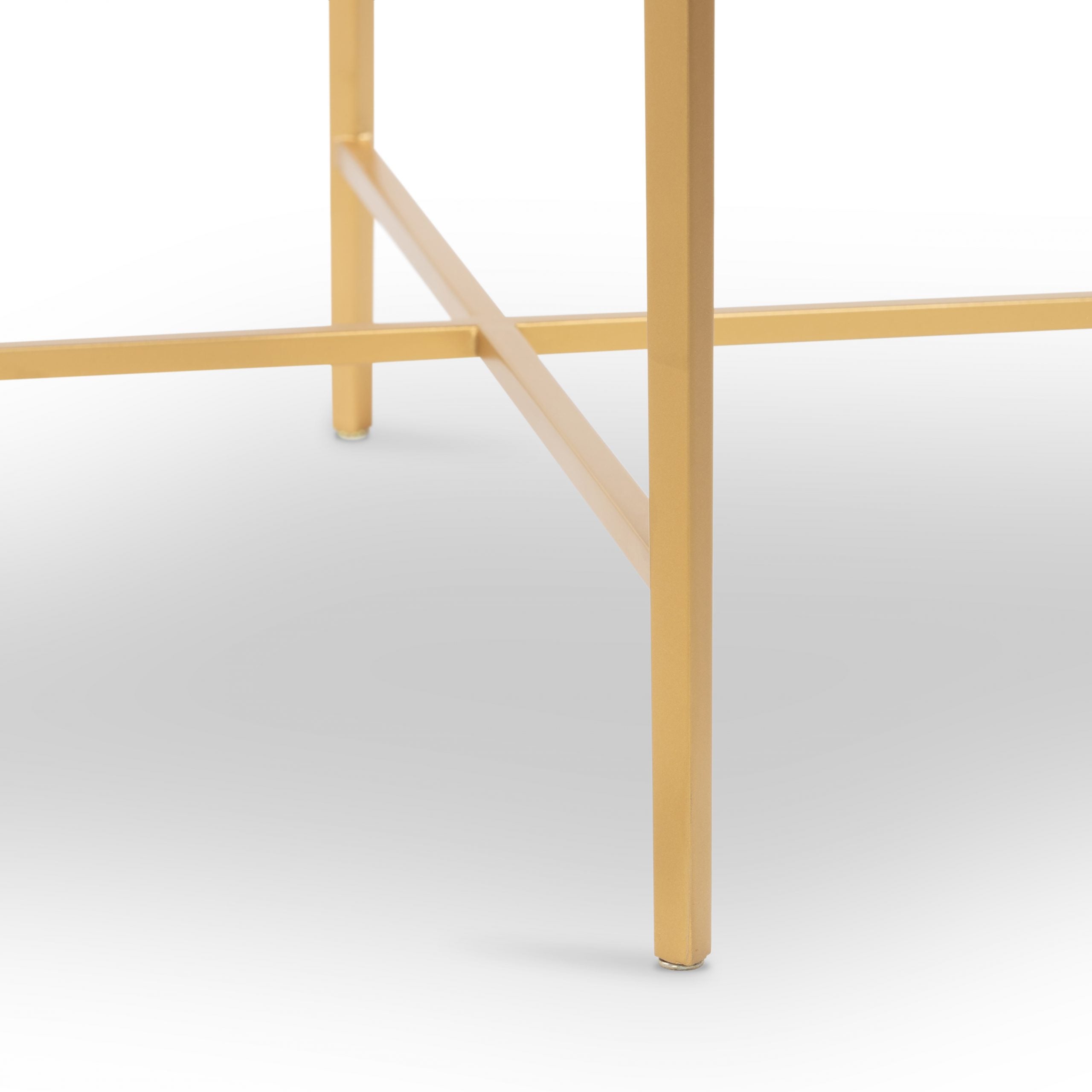 DI Designs Ashridge Black & Gold Side Table