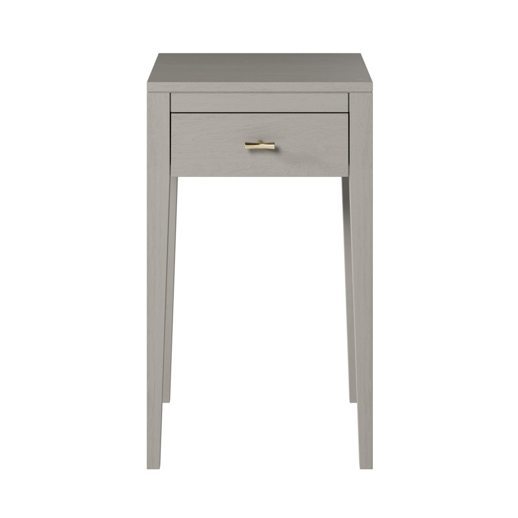 DI Designs Radford Grey Oak Wood Bedside Table | 1 Drawer