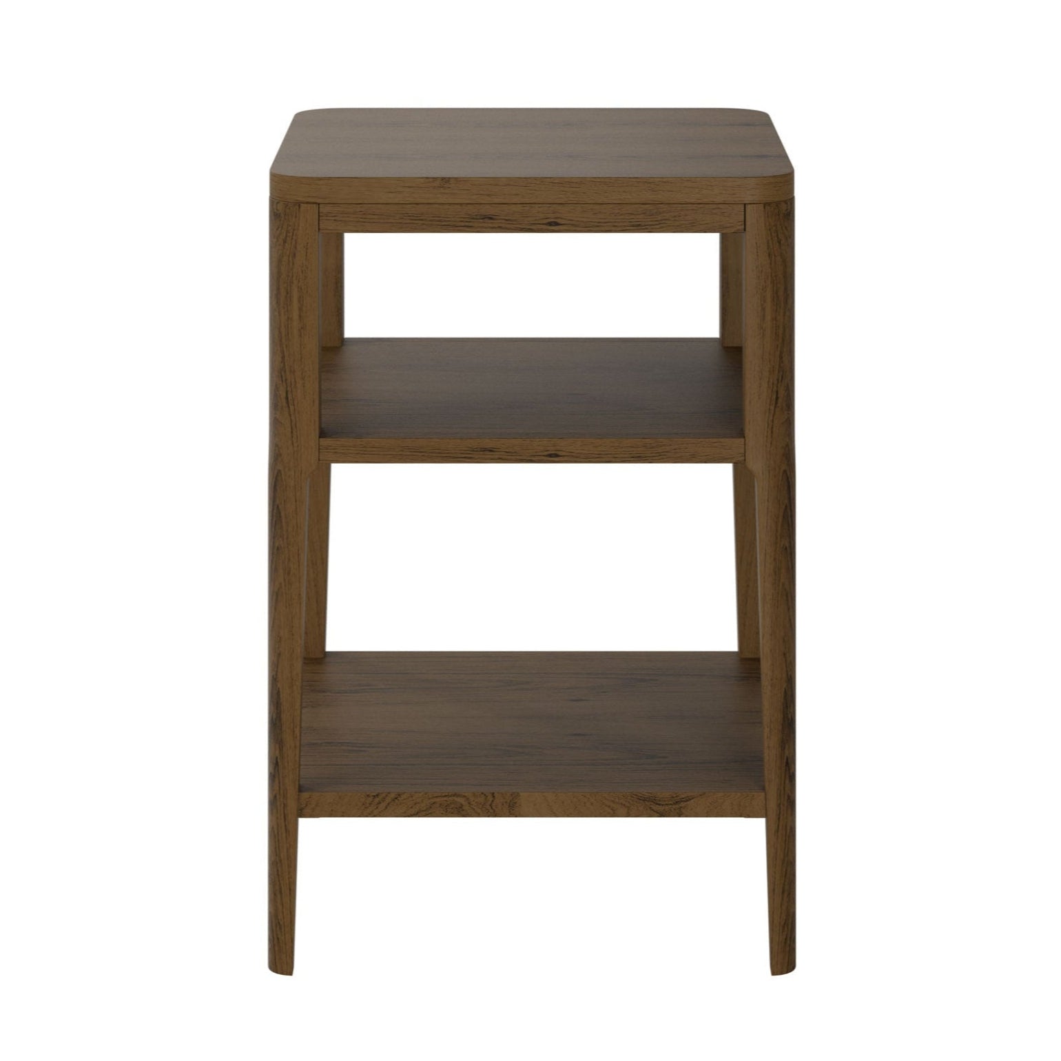 DI Designs Abberley Brown Oak Wood Side Table