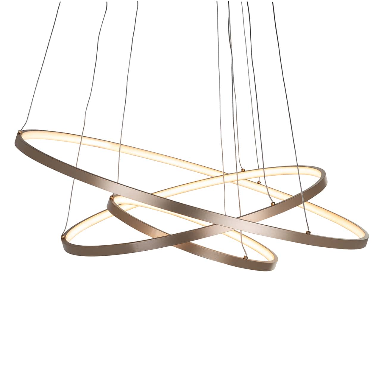 Hanging lamp Amira gold (Gold)