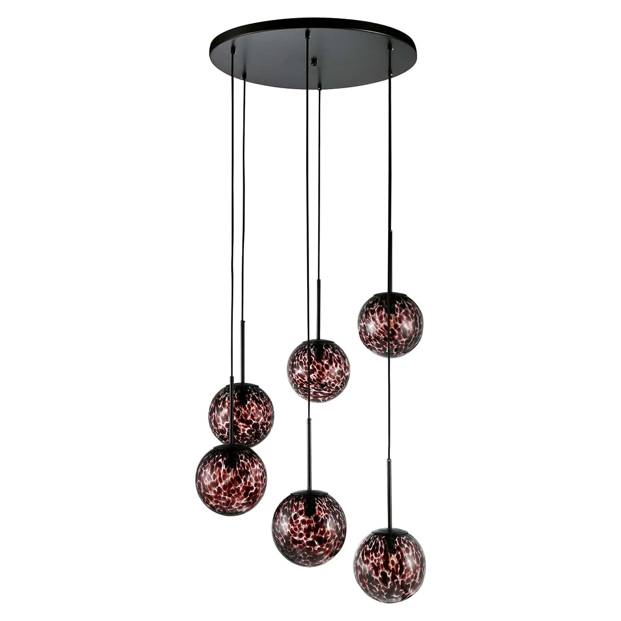 Hanging lamp Kyana big (Black)