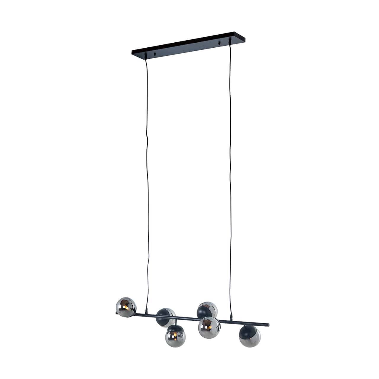 Hanging Lamp Bente smoked (Black)