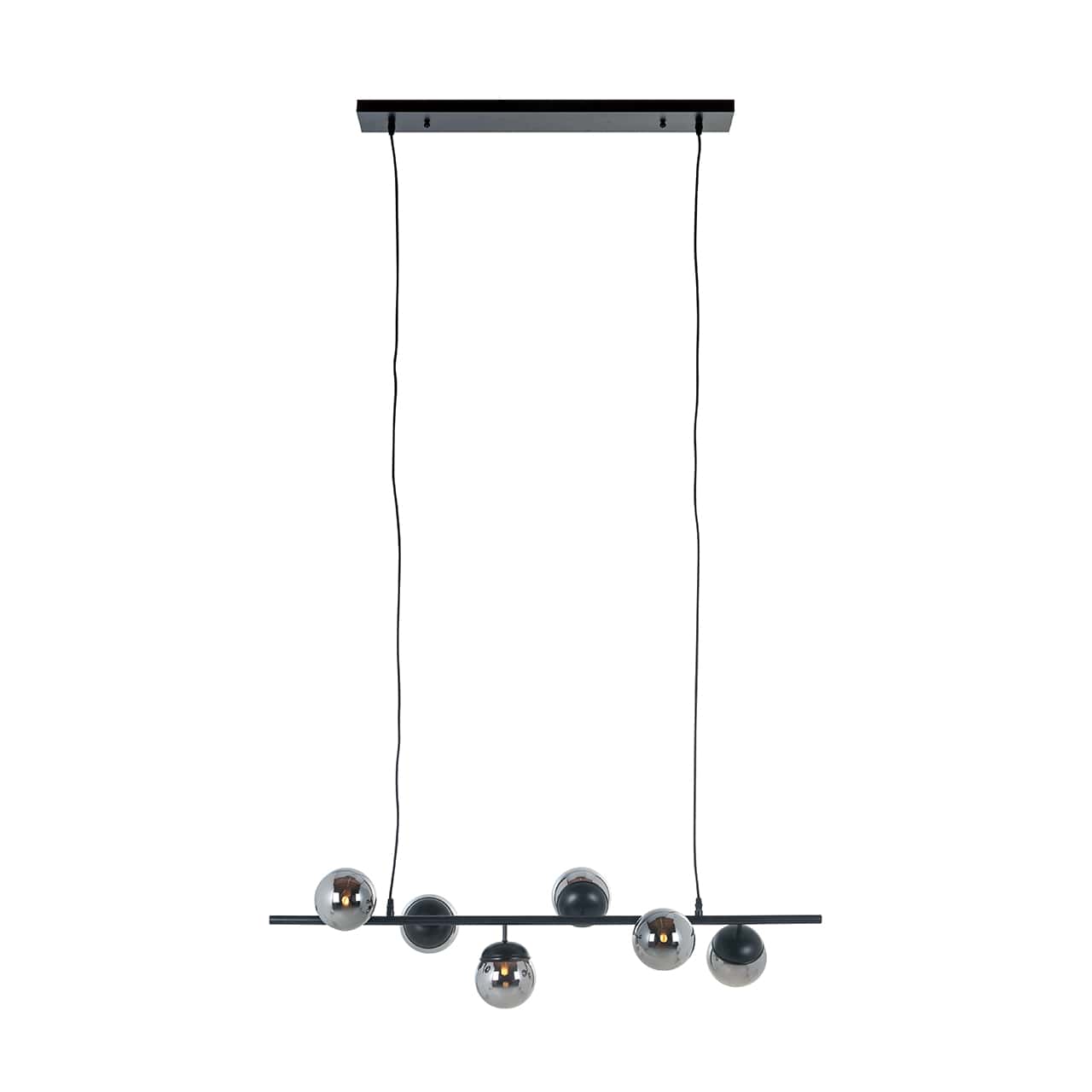 Hanging Lamp Bente smoked (Black)