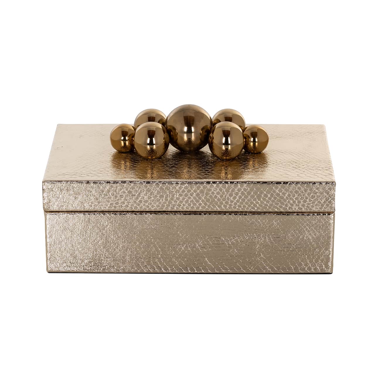 Storage box Norah (Gold)