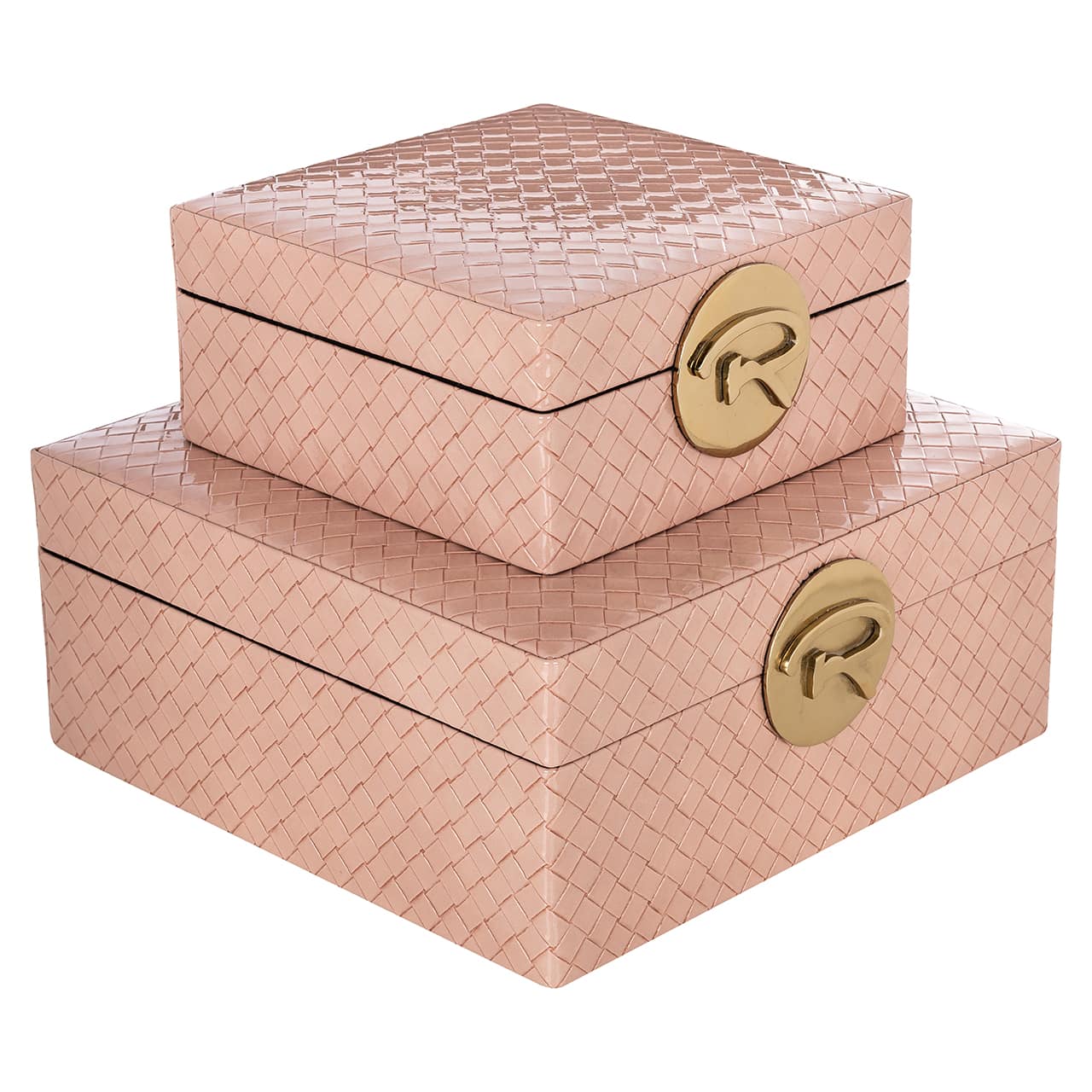 Jewellery box Rosaly big blush (Pink)