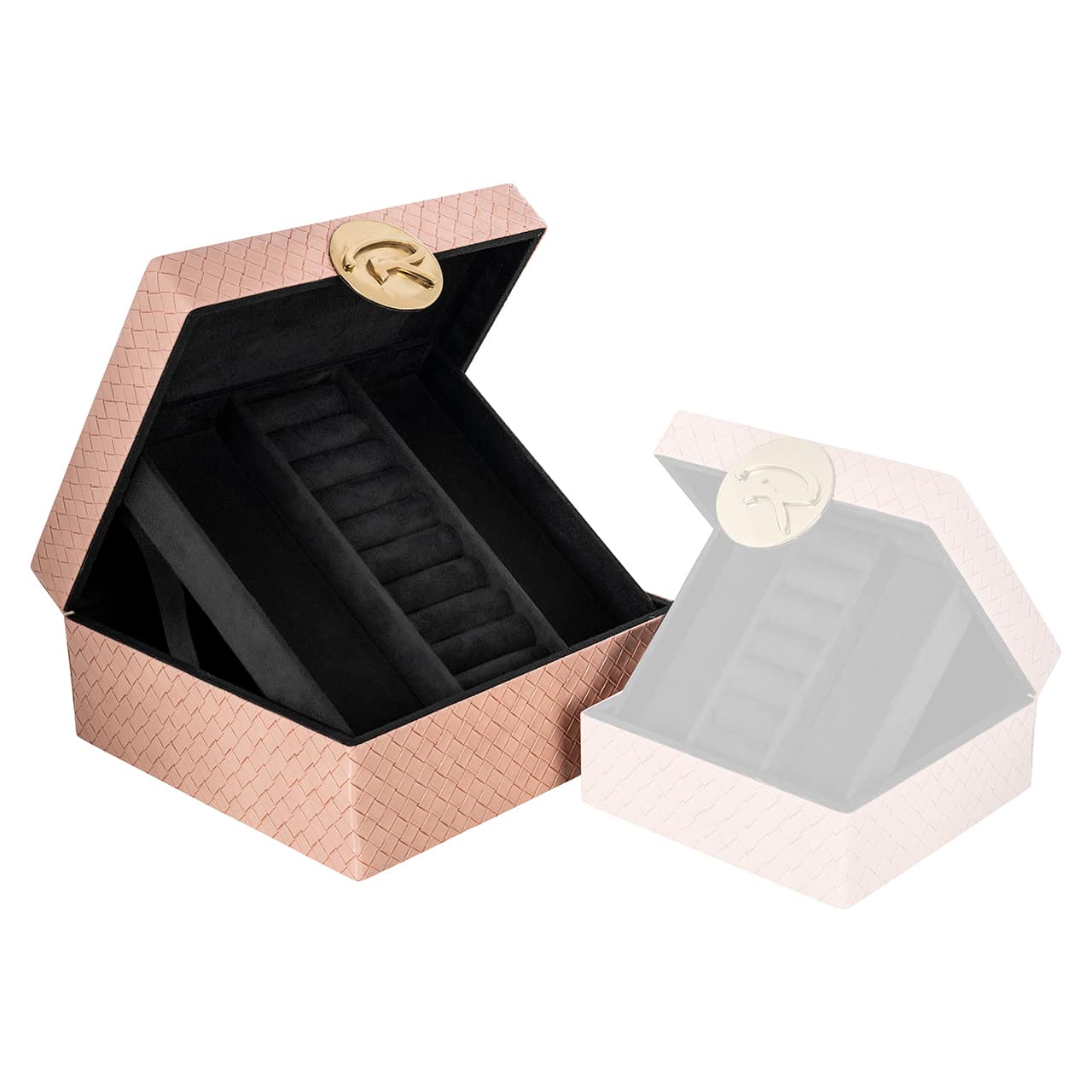 Jewellery box Rosaly big blush (Pink)