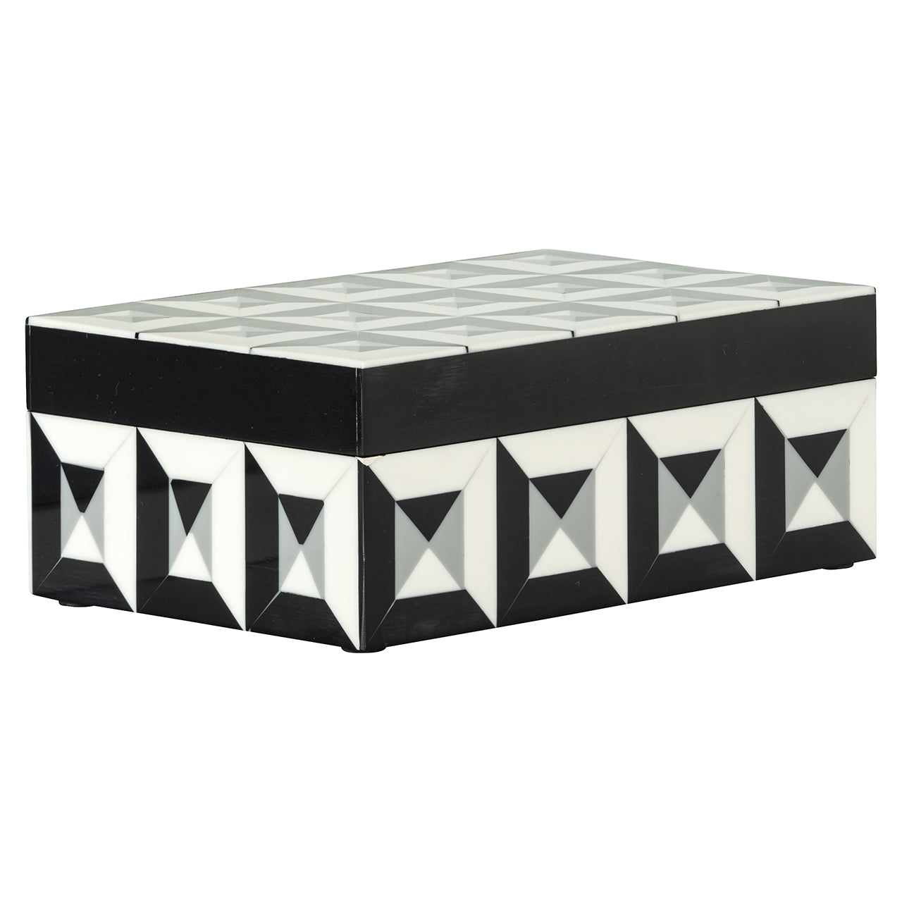 Jewellery Box Licia (Black/white)