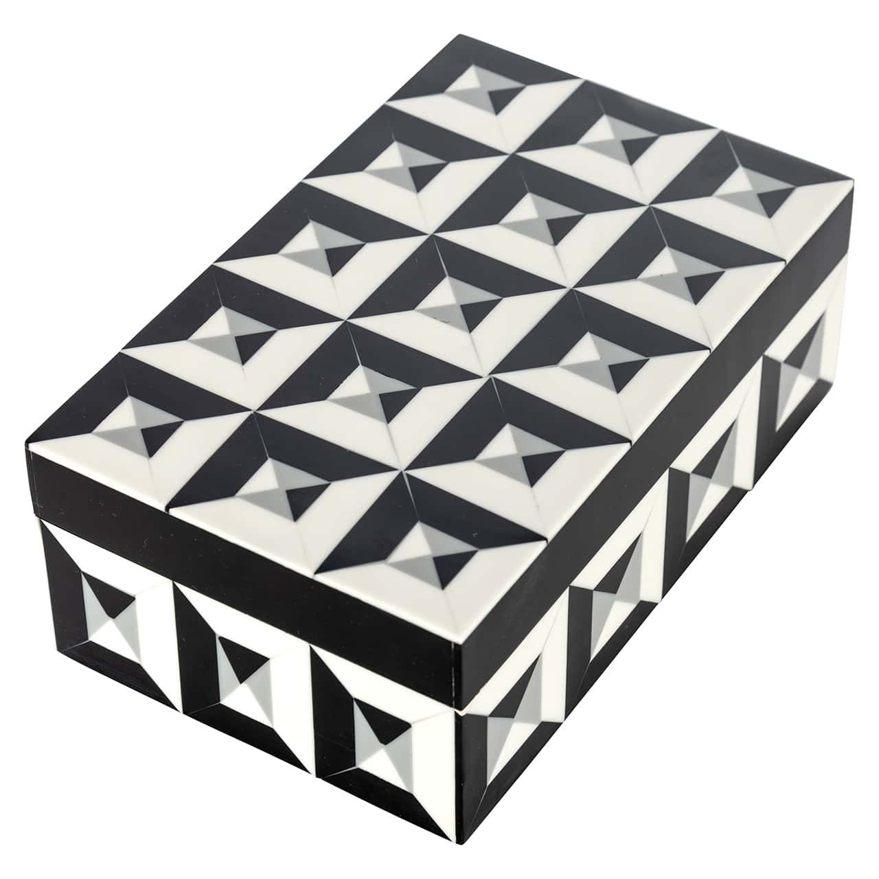 Jewellery Box Licia (Black/white)