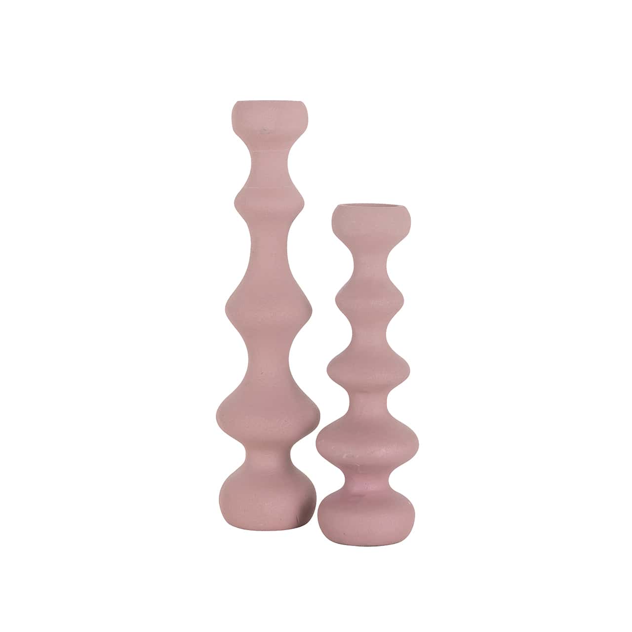 Candle holder Bijou big (Pink)