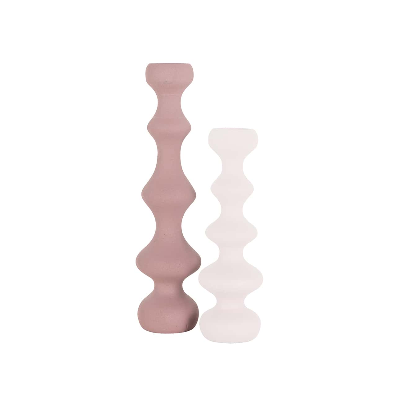 Candle holder Bijou big (Pink)