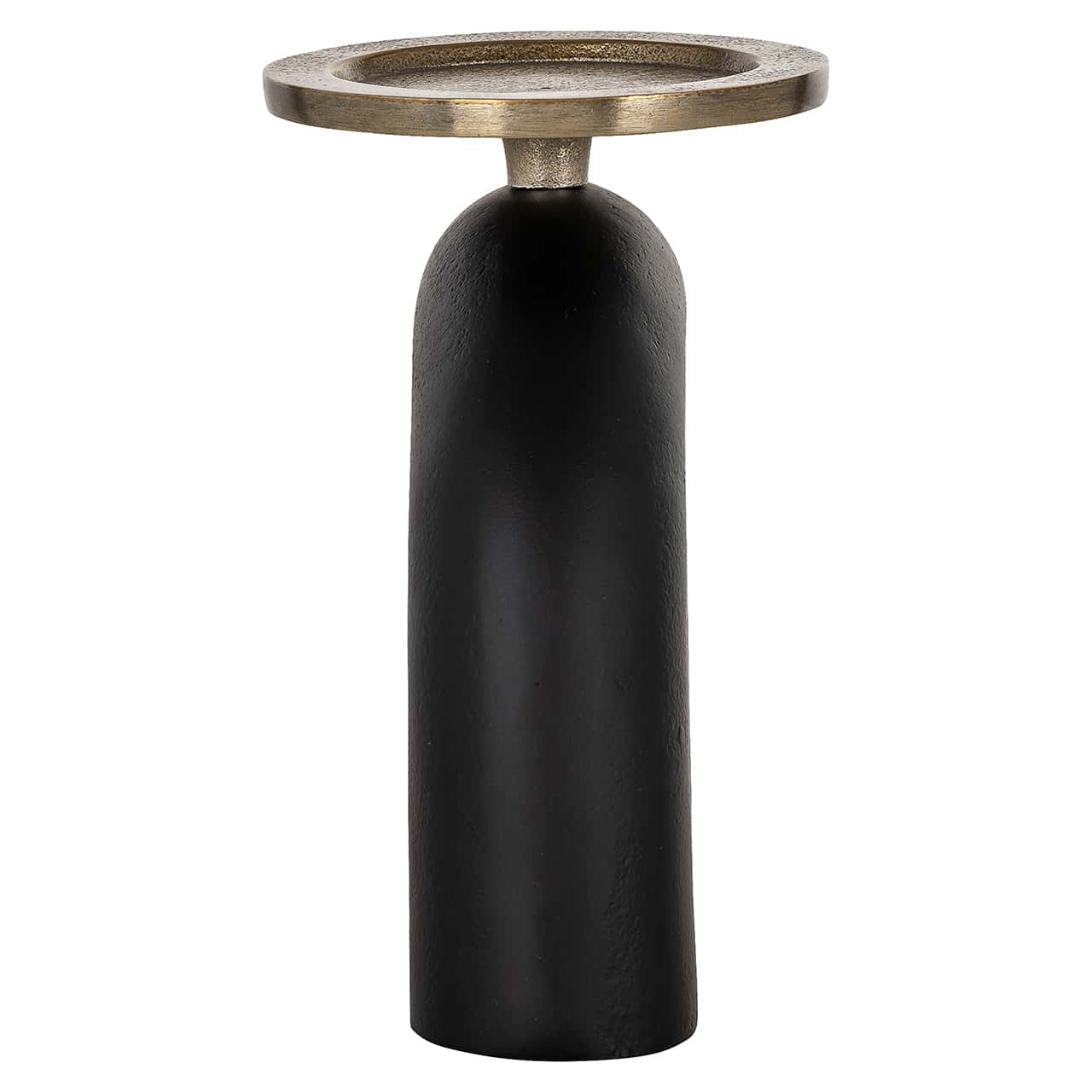 Candle holder Livi small (Black/gold)