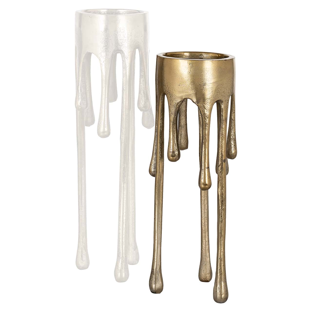 Candle holder Lorin small (Brushed Gold)