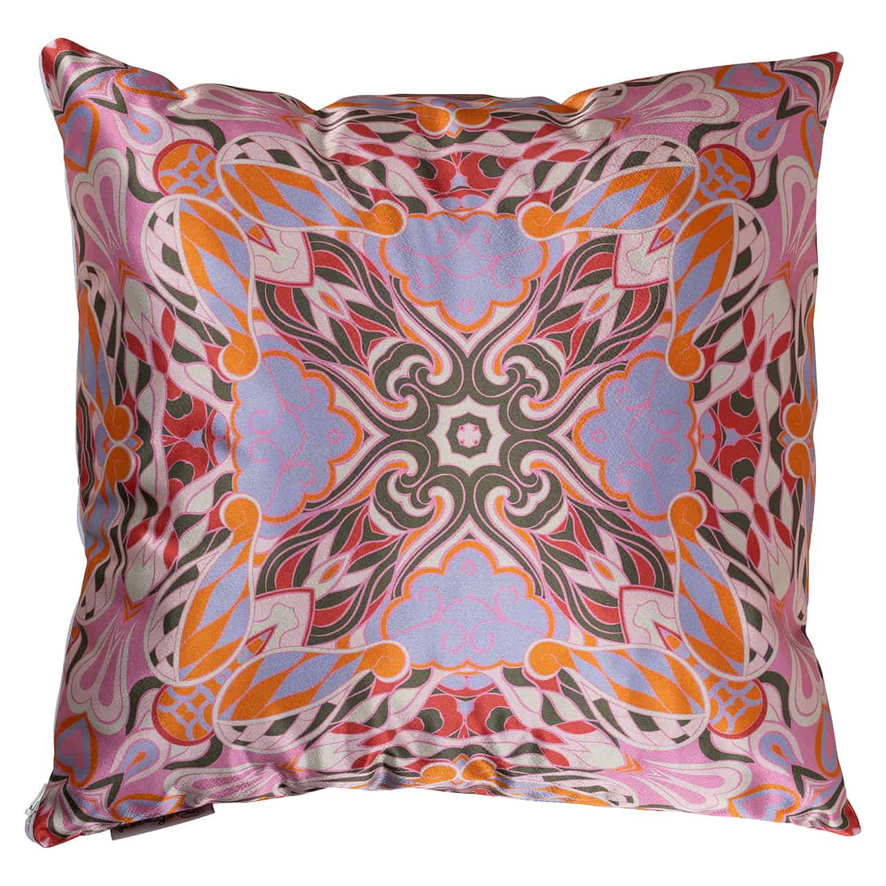 Pillow Melisa 50x50 (Monaco DSN 23033 Mehndi - 3015 Pink)