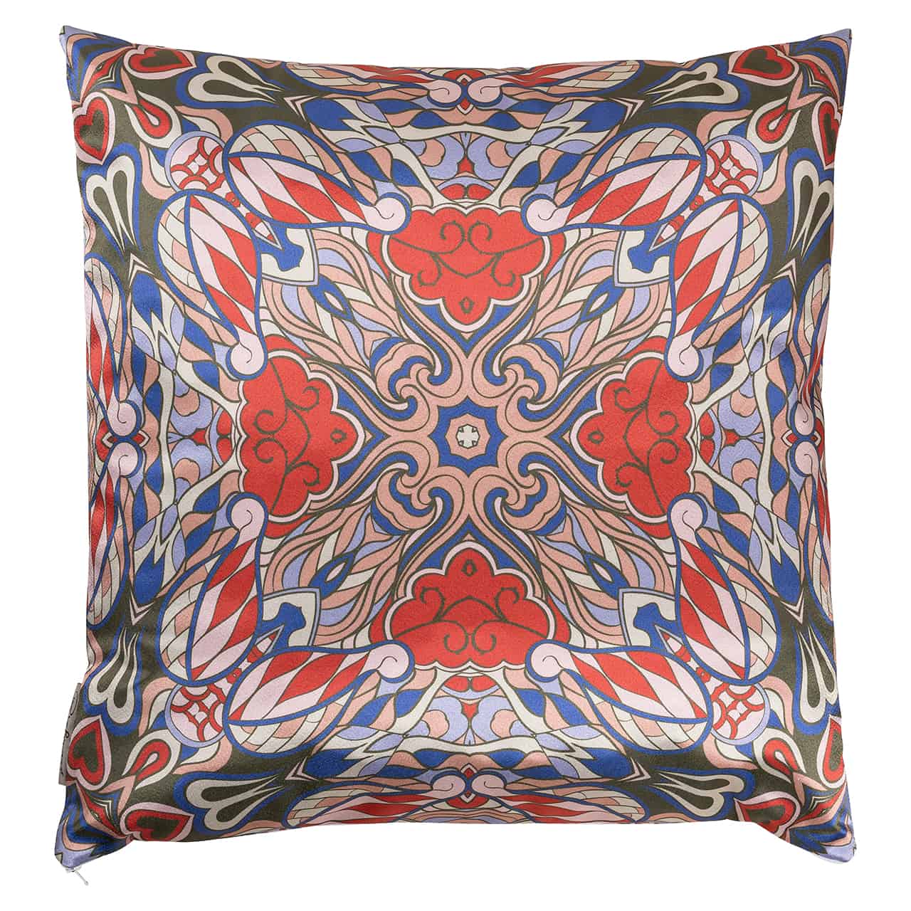 Pillow Maddie 50x50 (Monaco DSN 23033 Mehndi - 3011 Coral)