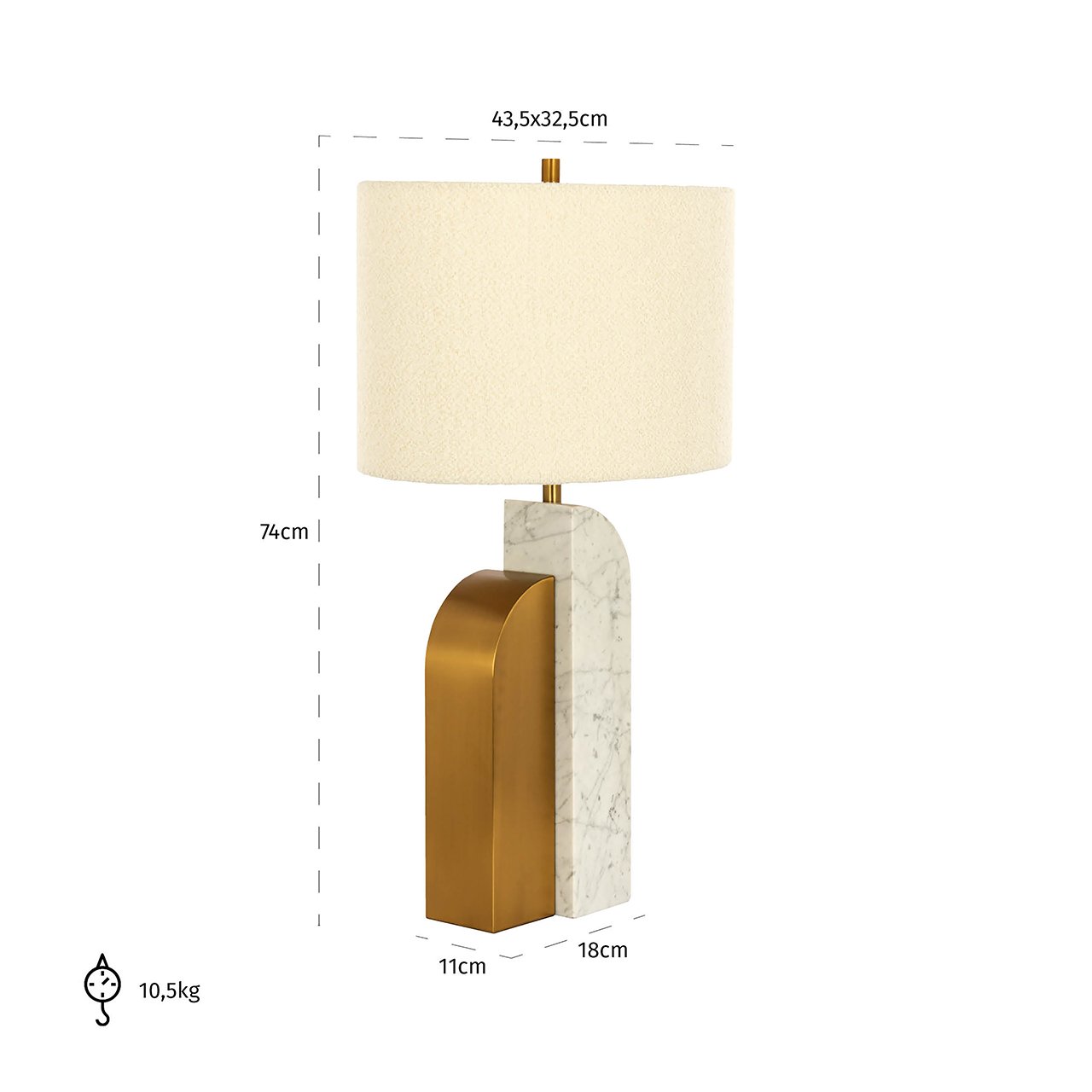 Table lamp Liliana