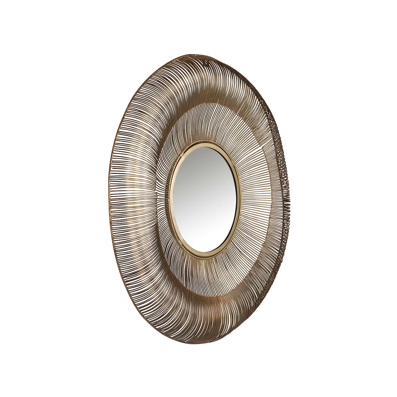 Mirror Aliza 75Ø (Brushed Gold)