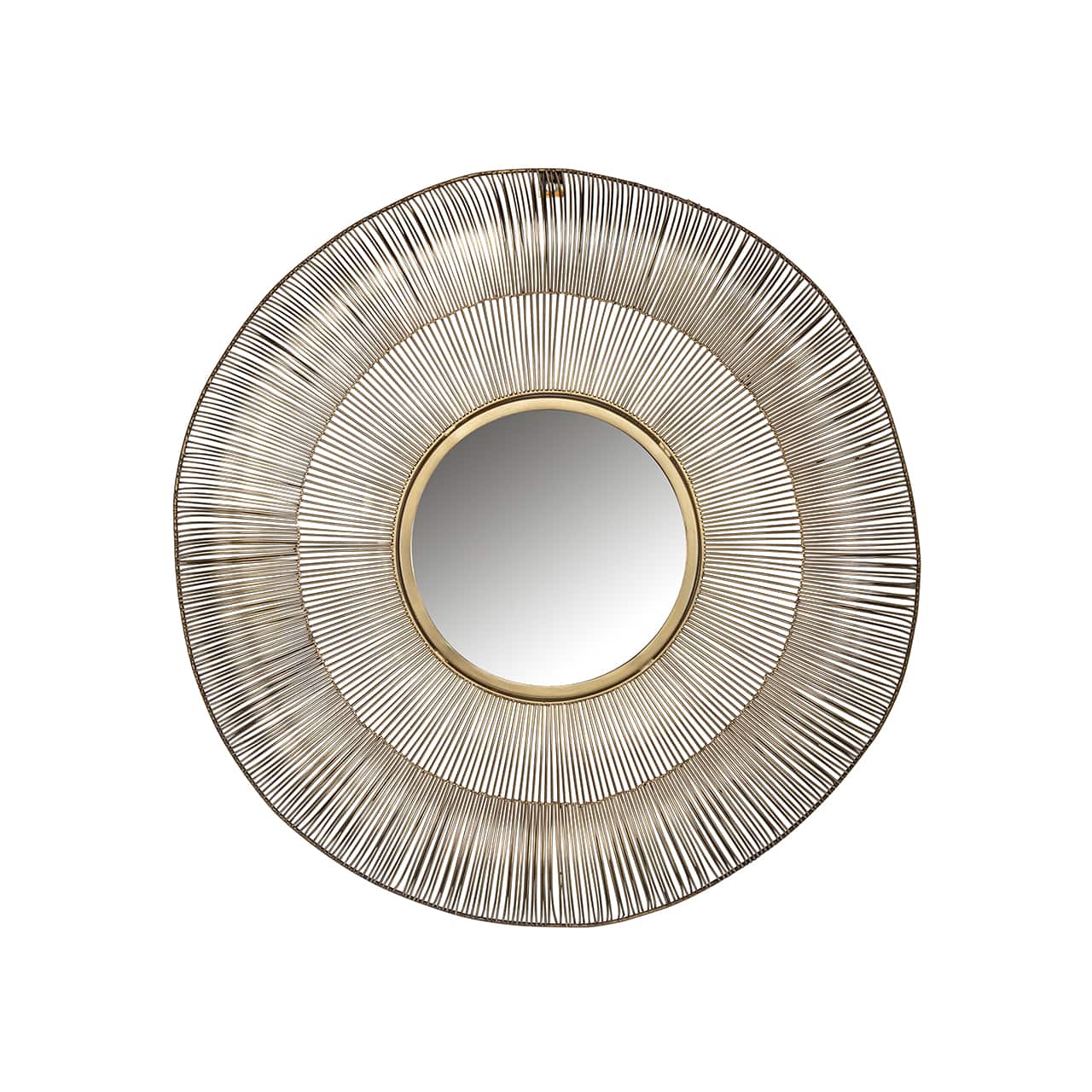 Mirror Aliza 75Ø (Brushed Gold)