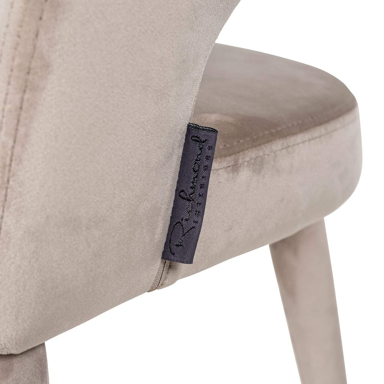 Arm chair Gia khaki velvet fire retardant (FR-Quartz 903 Khaki)