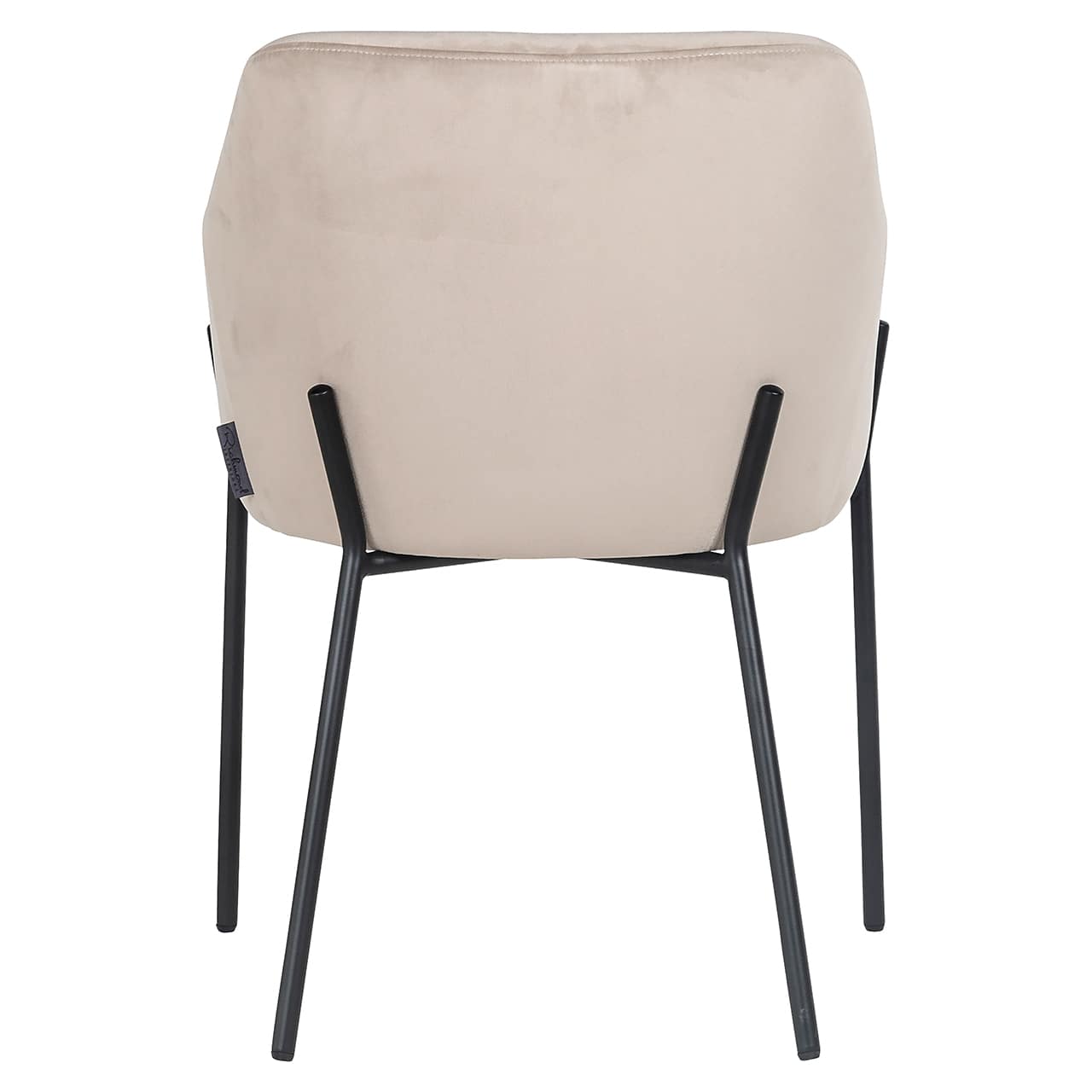 Chair Fay khaki velvet fire retardant (FR-Quartz 903 Khaki)