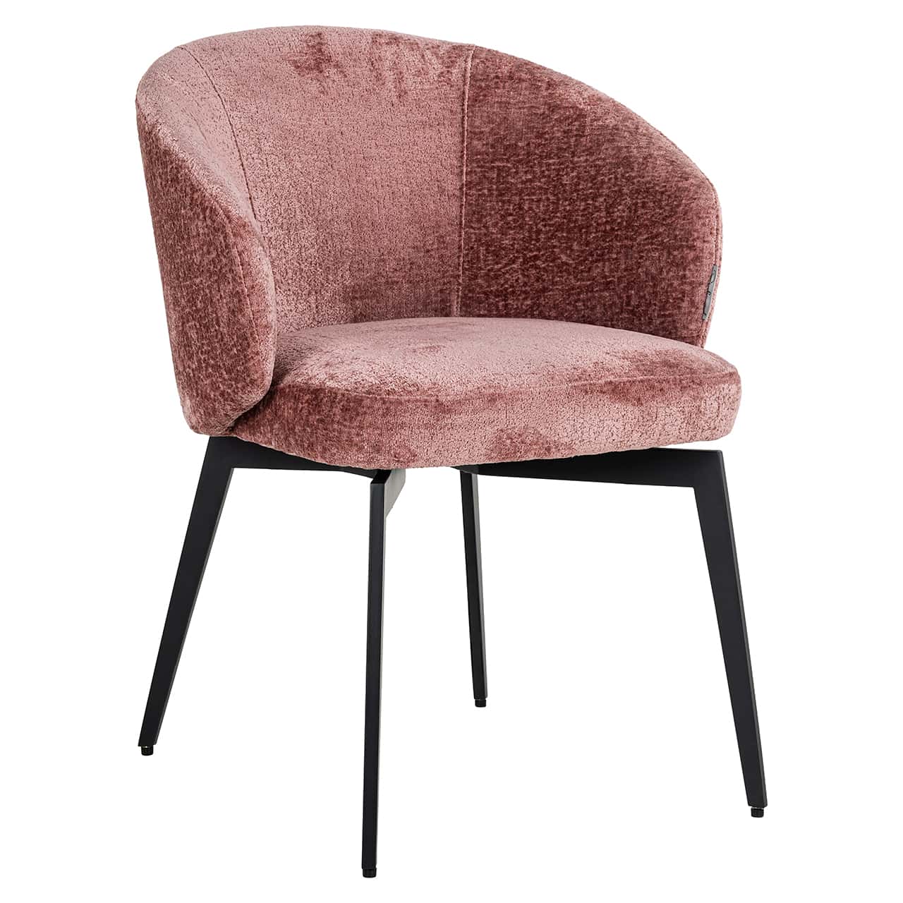 Chair Amphara rose chenille fire retardant