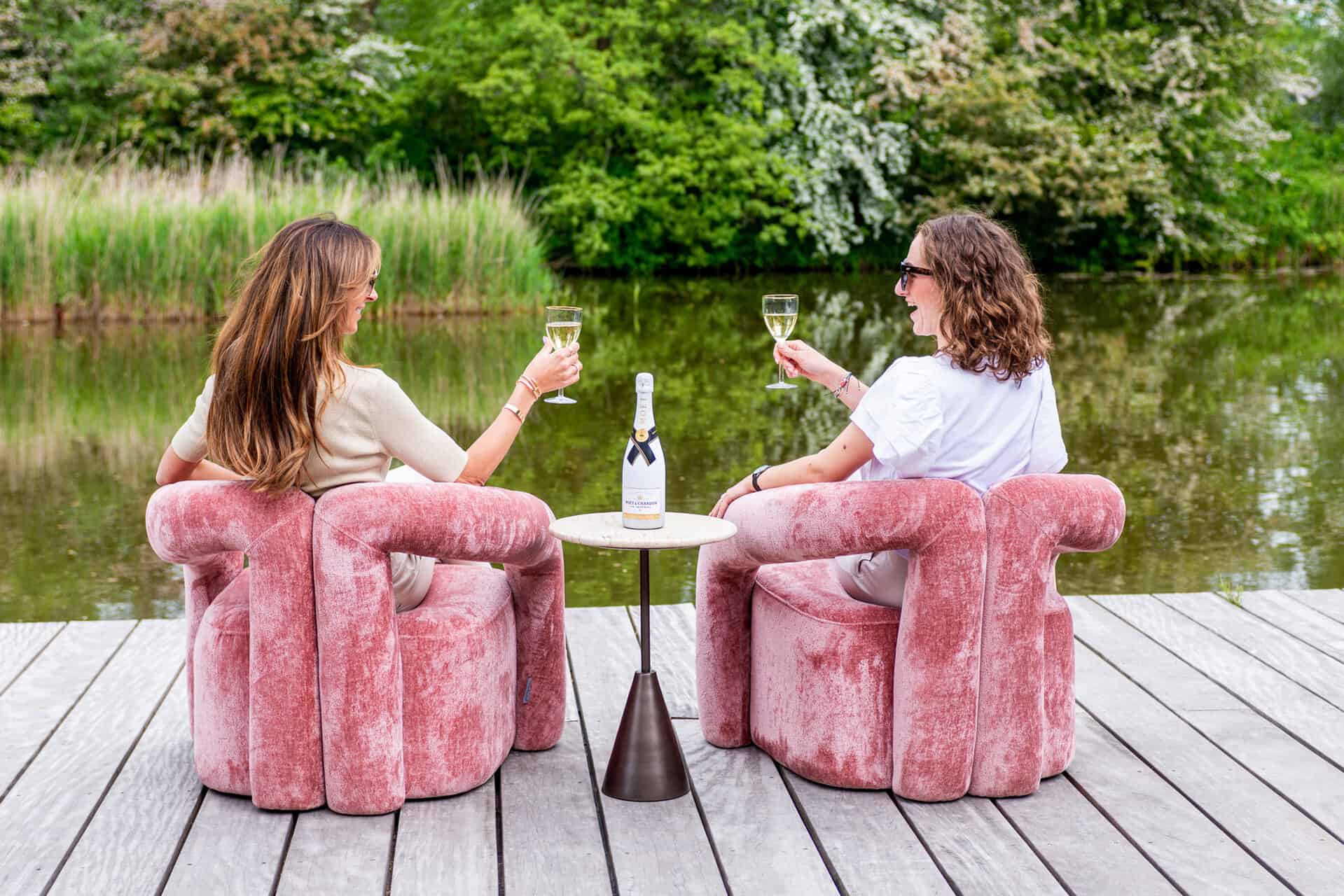 Side table Avalon round (Bronze)