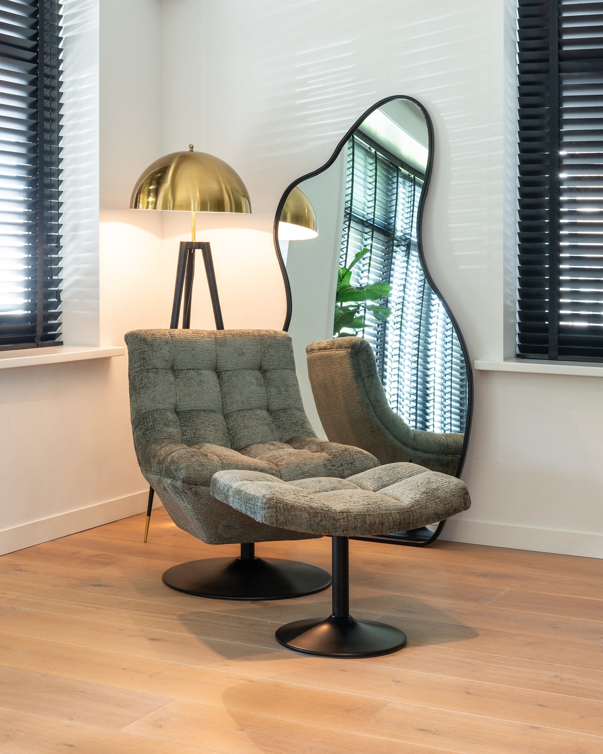Mirror Alton (Brushed Gold)