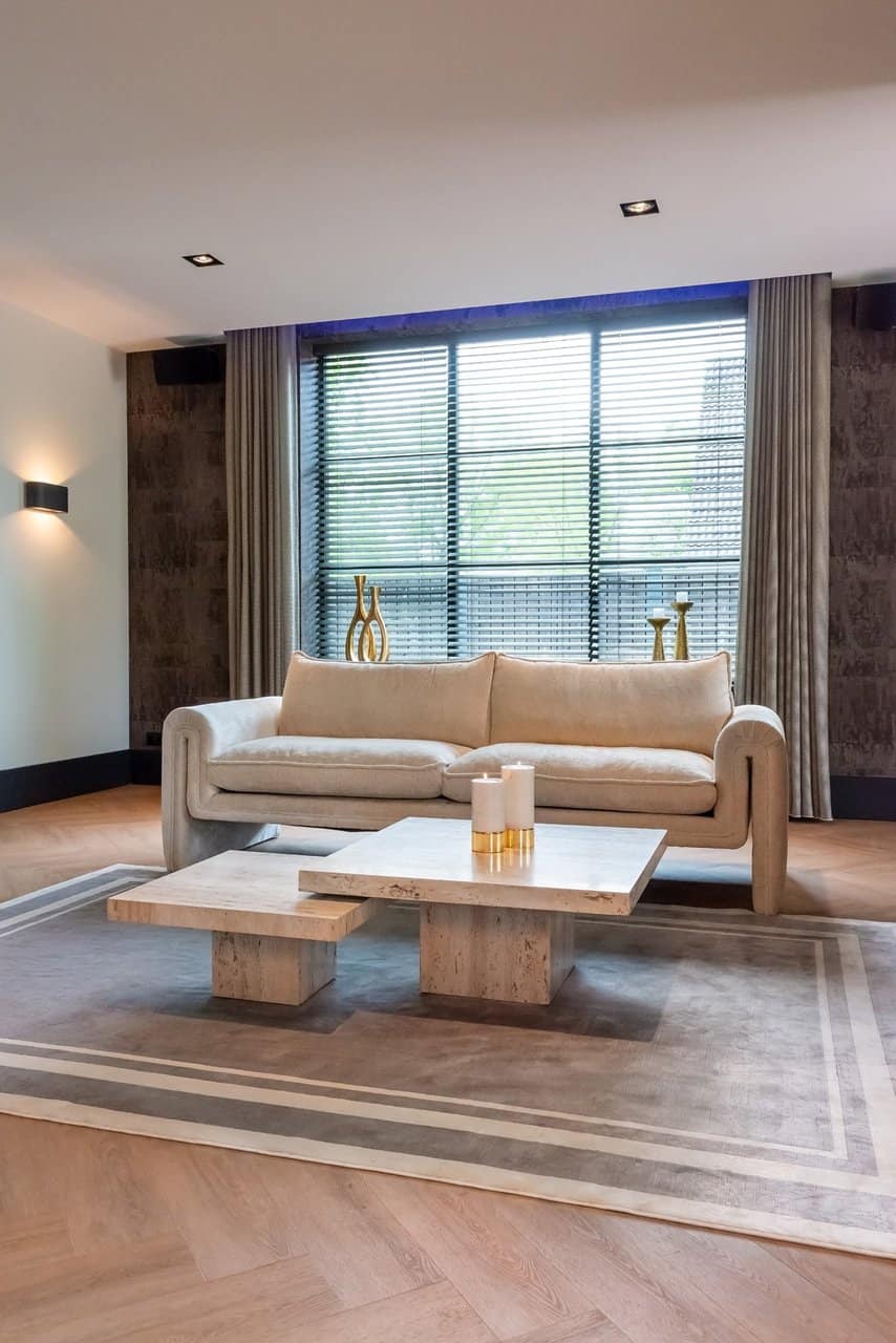 Coffee table La Cantera square set of 2