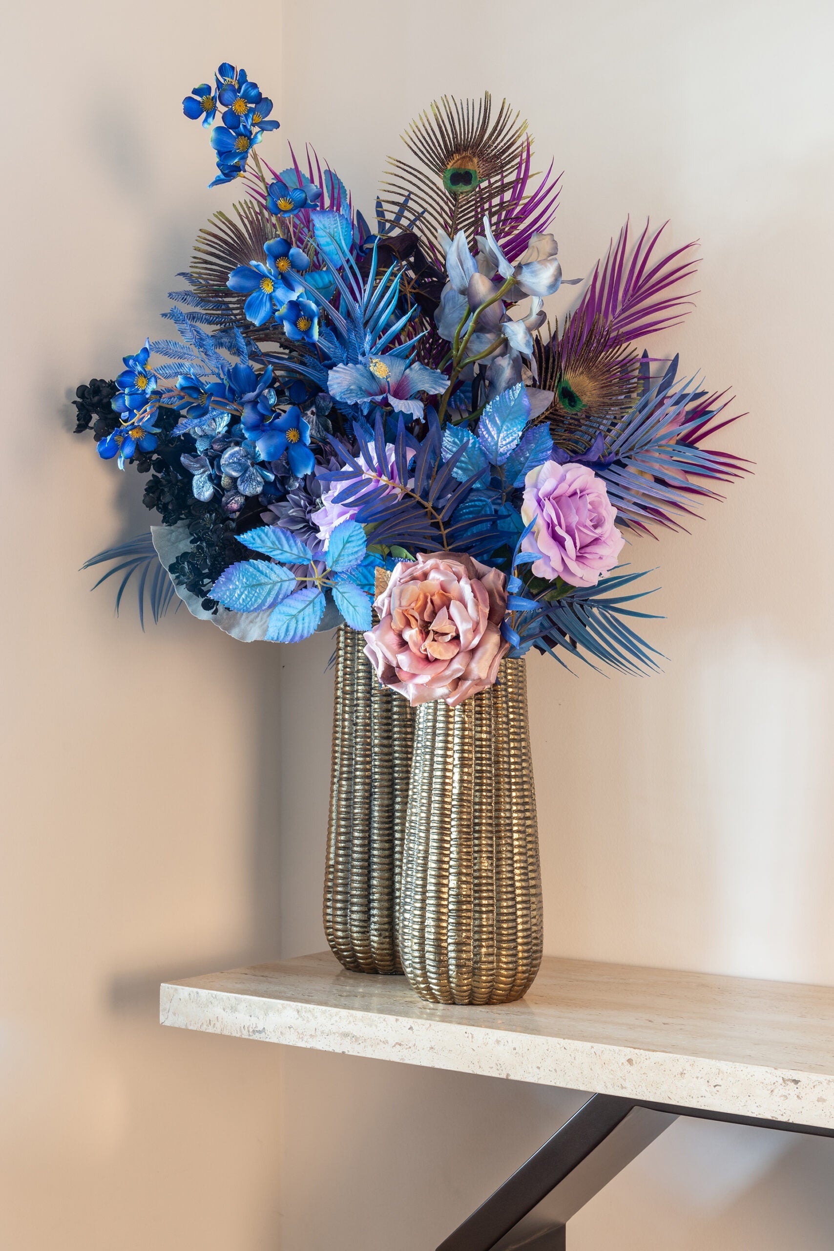 Vase Loran small (Brushed Gold)